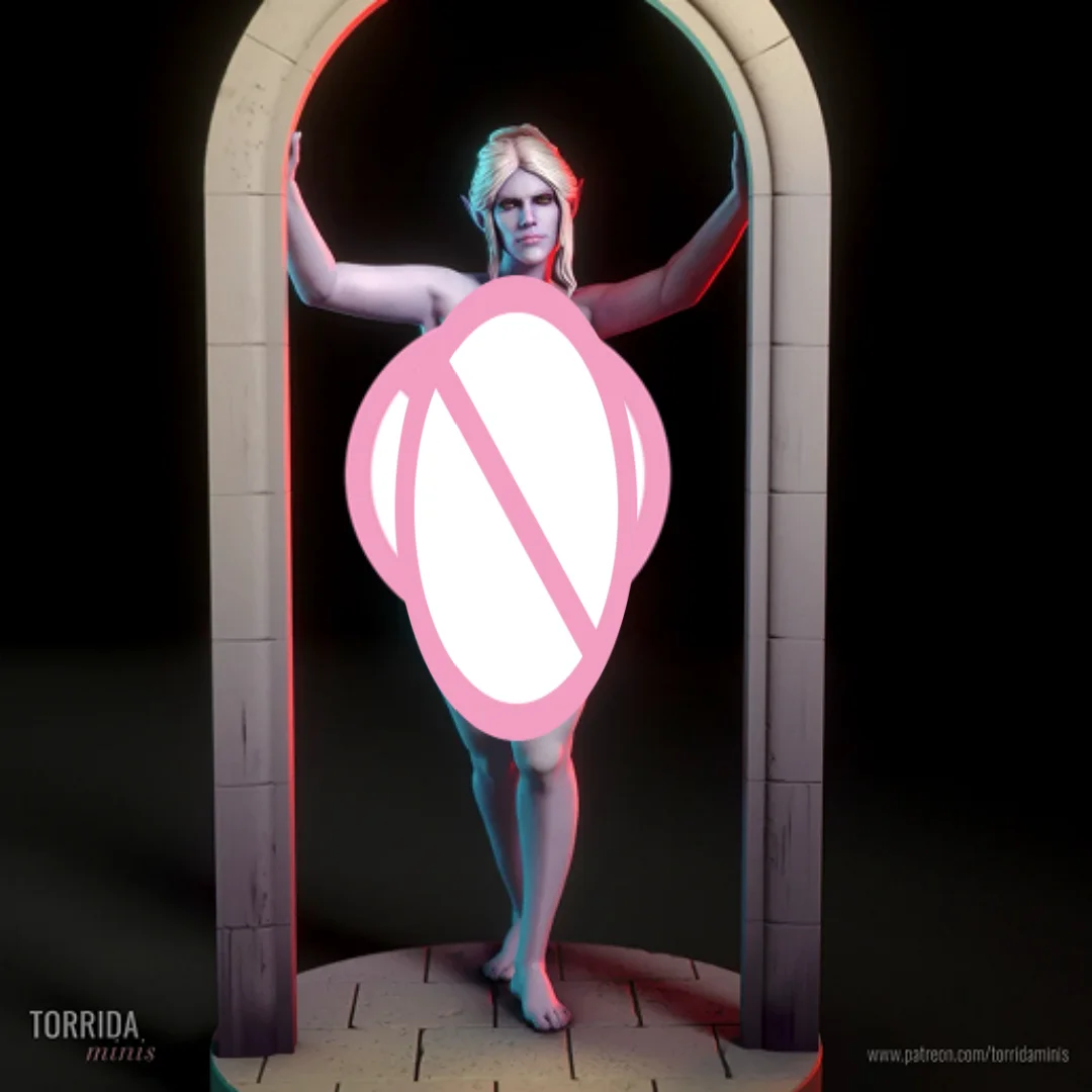 Figura de resina a escala 1/24, la chica sosteniendo la puerta Nsfw DIY, dos versiones, Kit de modelo de ensamblaje sin montar y sin pintar