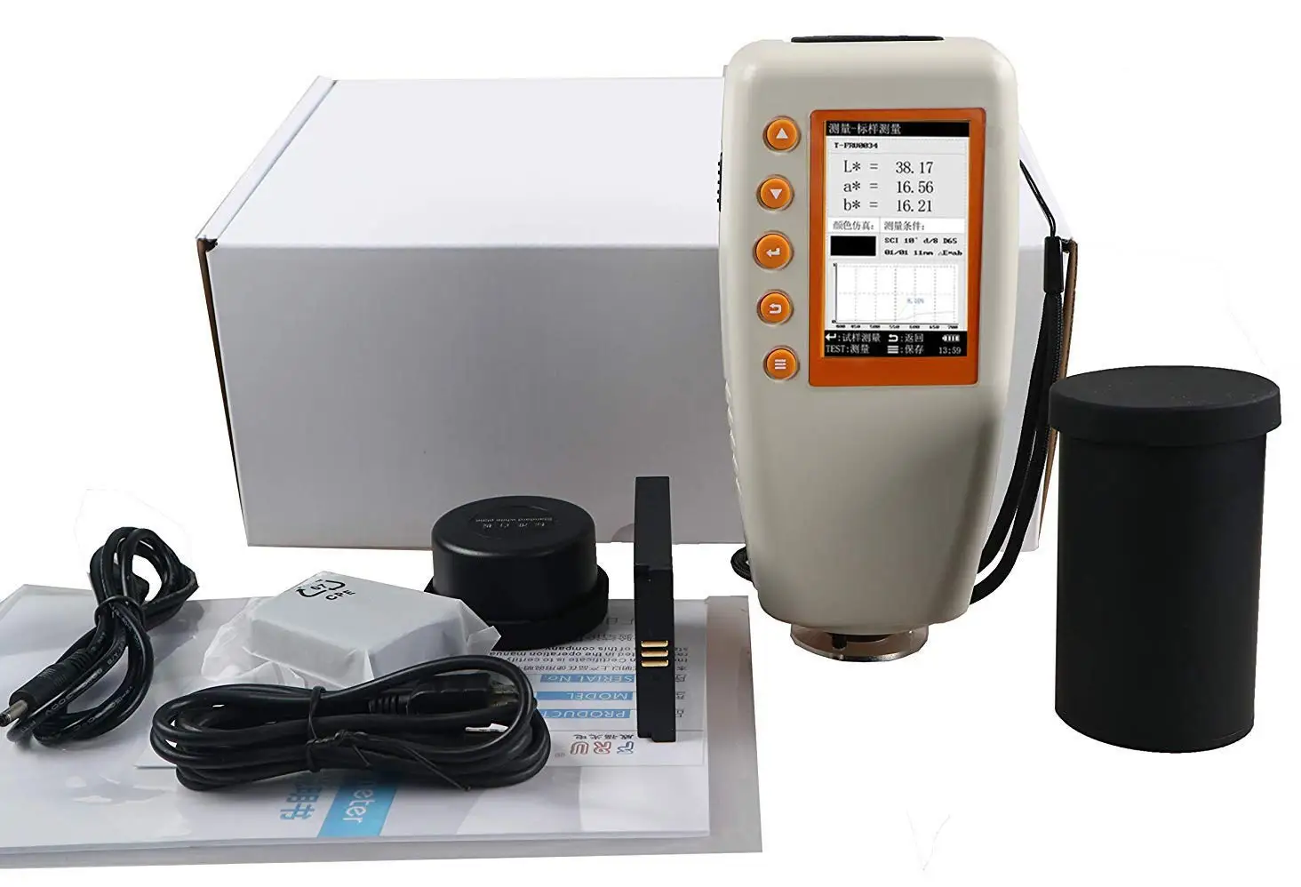 

Precise 8mm Aperature Spectrophotometer Color Difference Meter with Wavelength Coverage 400nm to 700nm