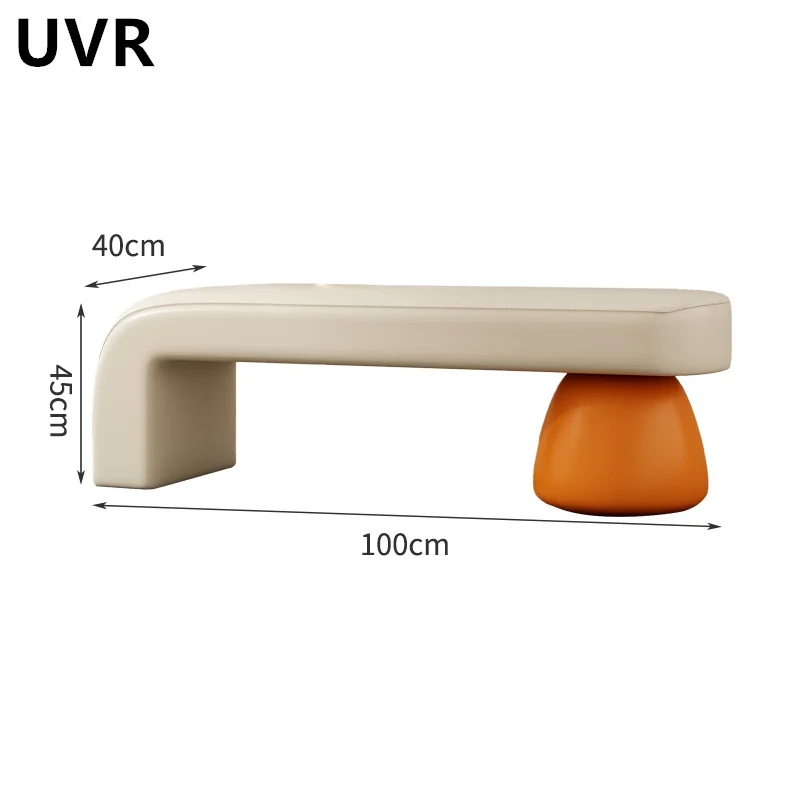 UVR sypialnia europejski stołek na końcu łóżka lekki luksusowy sklep odzieżowy ławka nowoczesna minimalistyczna zmiana butów niskie stołki dom