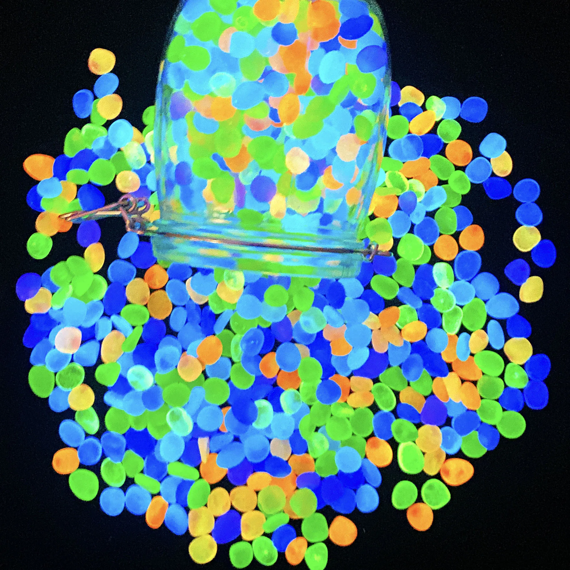Decoração de jardim vaso de pedra luminosa enchimento seixo ao ar livre para vaso decoração do tanque de peixes jardinagem pavimentação seixo