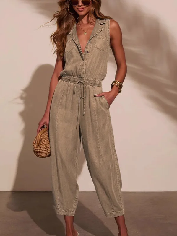 

Женский модный цветной джинсовый комбинезон с высокой талией, прямые брюки, длинные брюки, весенний сезон, тонкая ткань