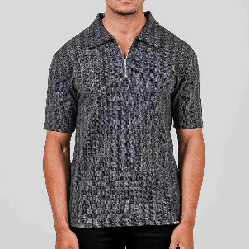 

men's short sleeve polo shirt