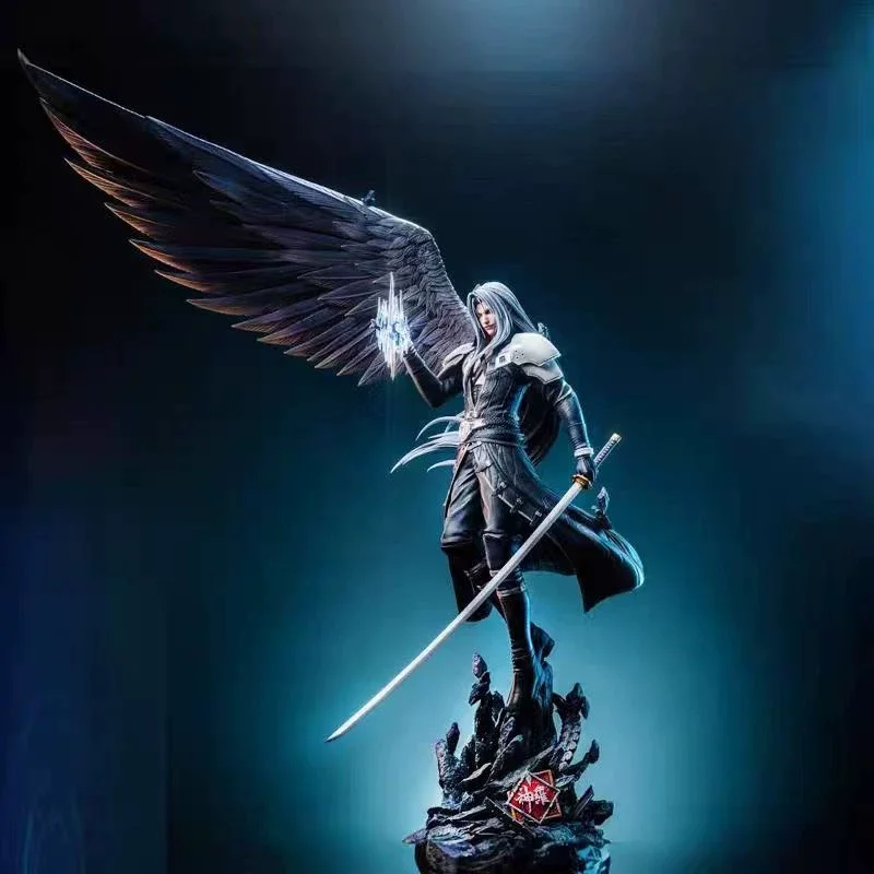 

Sephiroth Angel Series Action Figures Model Toy Static Statue Game Anime Periphery Desktop Decoration Collectible Surprise Gift