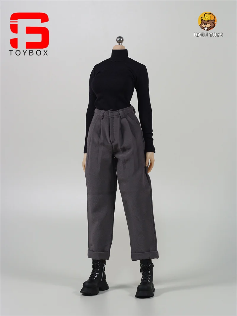 HAILI TOYS HF012 Skala 1/6 Codzienne Krótkie Rękawy Długie Rękawy Spodnie Ubrania Model dla 12-calowej Figurki Żołnierki