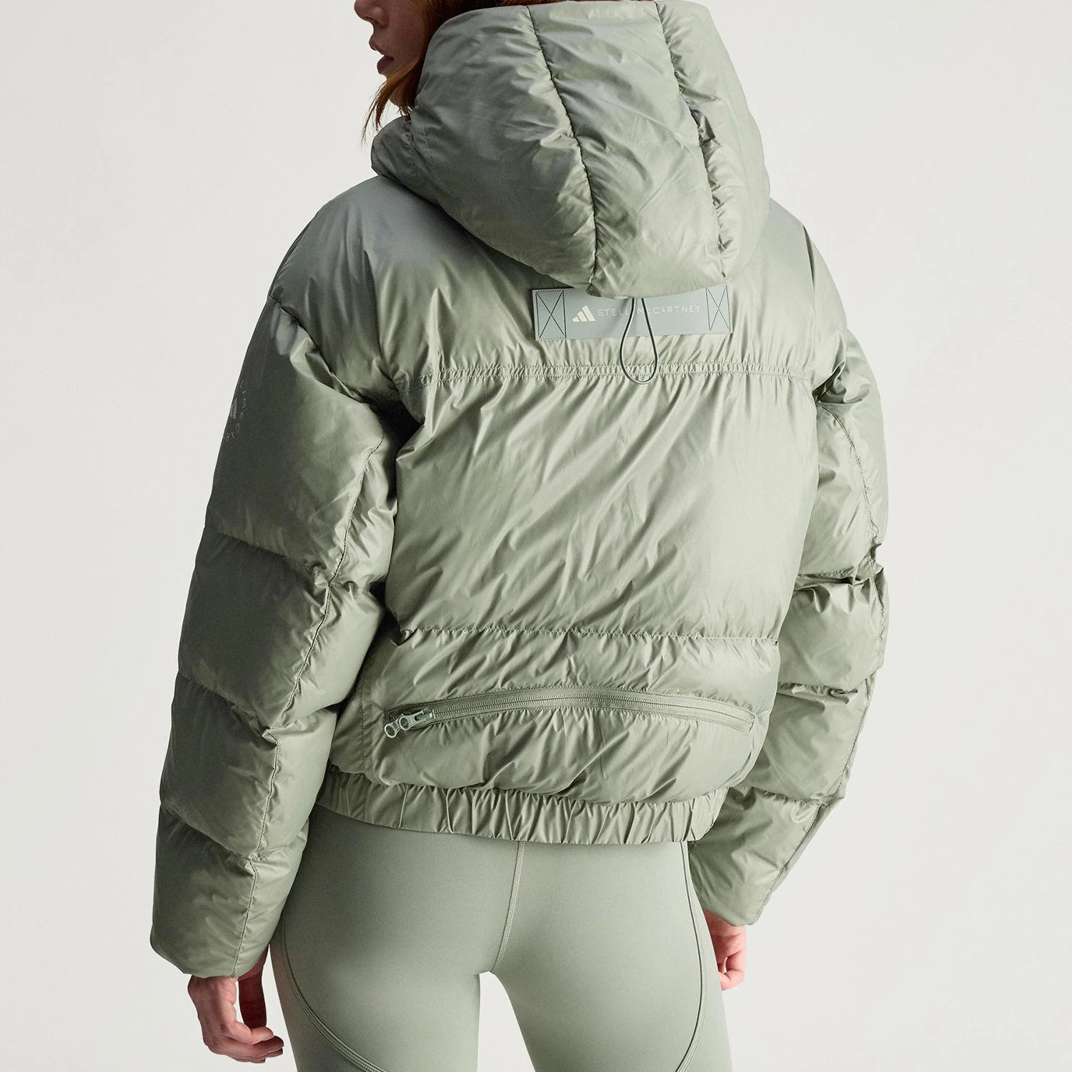 Adidas genuine comfortable winter women's hooded warm and durable cotton clothing JX4339