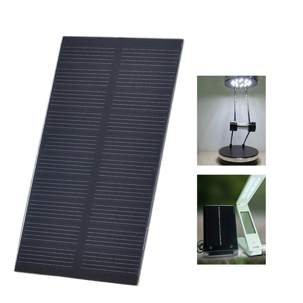 1W 5V Solar Panel Polycrystalline Solar Panel Easy To Install Excellent Weak Light Effect High Conversion Rate