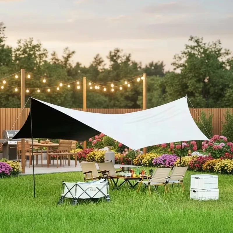 Waterproof Oversized Camouflage Awning High Quality Oxford Cloth 612T Summer Use Reusable Rain Shelter Tent Full Fast Delivery