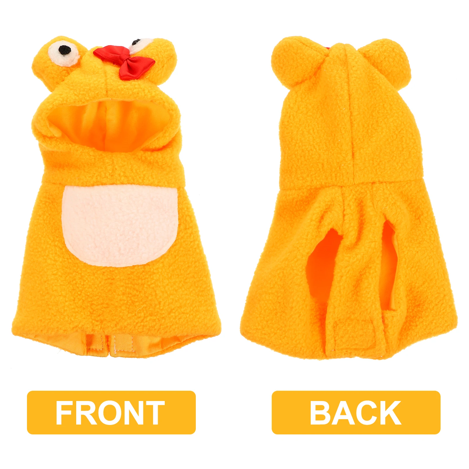

Funny Design Polar Fleece Pet Bird Clothing Warm Outfit For Parties and Festivals
