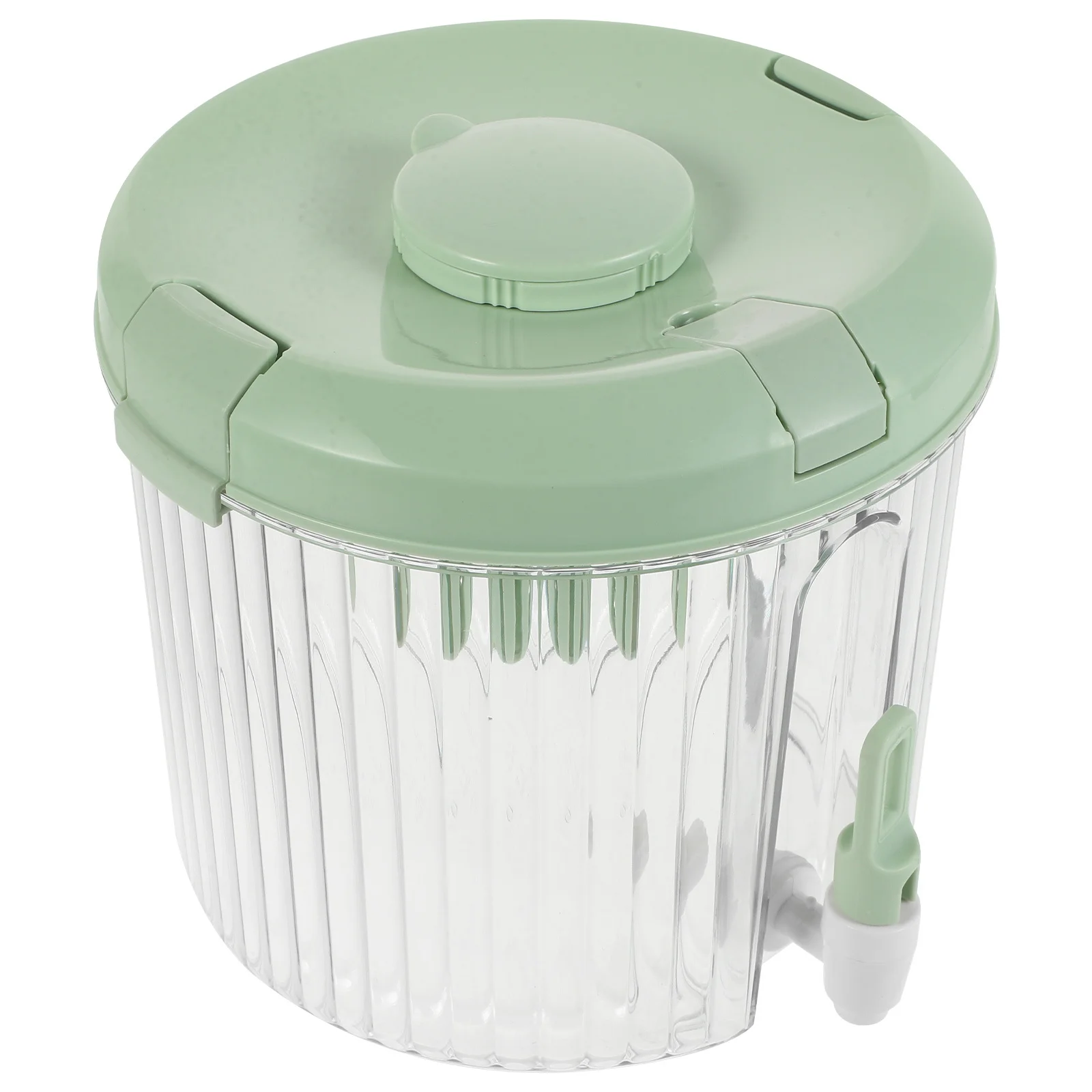 

Cold Water Pitcher with Tap for Fridge Beverage Dispenser Large Plastic Juice Jug for Sangria Cocktail Party Drink Container