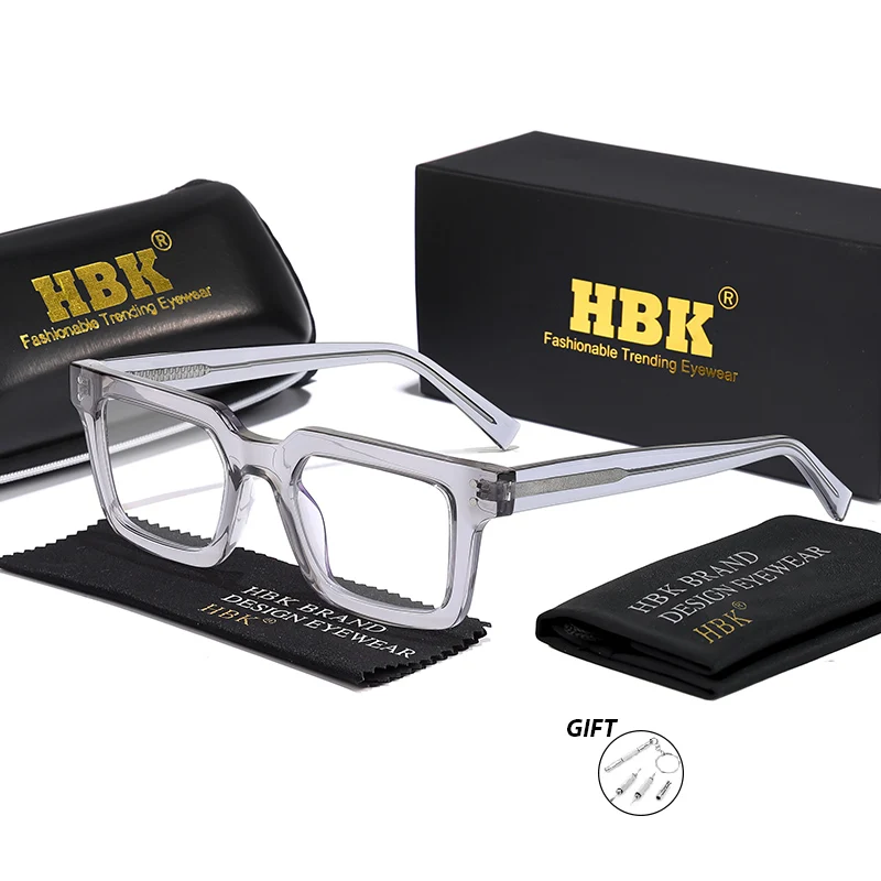

HBK анти-синий свет женские очки для чтения модные маленькие квадратные оправы TR-90 мужские повседневные оптические очки 1,56 преломляющий индекс