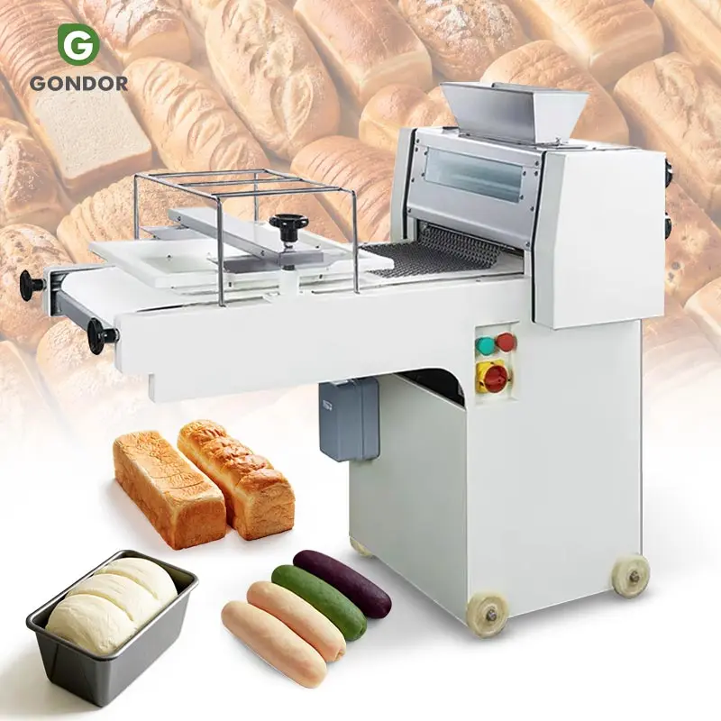 Industrial Bakery Bread Dough Moulder Croissant Bread Moulding Make Molder Maker Machine for Dough