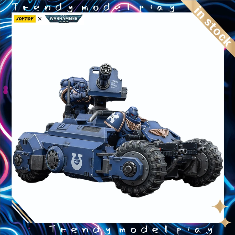 

В наличии оригинальная экшн-фигурка JOYTOY Warhammer 40K Ultramarines Primaris Invader ATV 1/18, модель игрушки, подарки