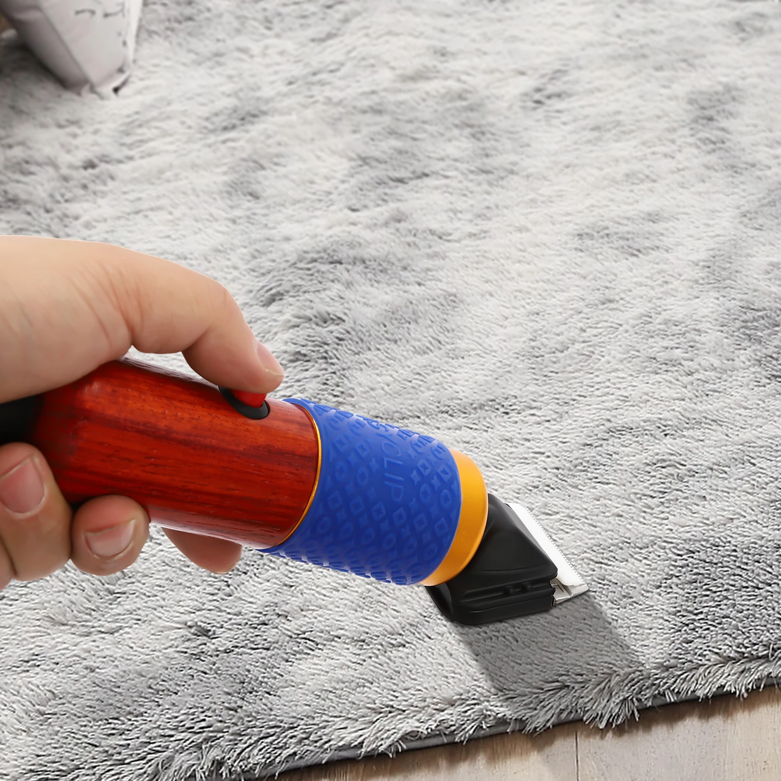 Long Power Cord Tufted Electric Carpet Trimmer Wear-Resistant Electric Scissors Thoughtful Design for Home Use/Hotel