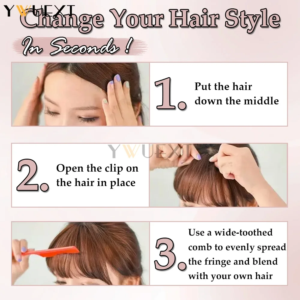 3 مقاطع في الانفجارات الشعر البشري الحقيقي مستقيم قطعة شعر آلة تمديدات شعر ريمي 20 جرام/القطع للنساء سهلة الارتداء والإزالة #5