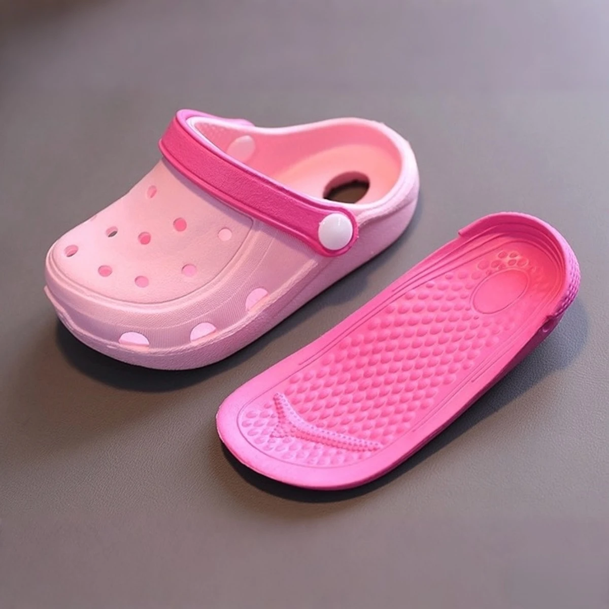 Image 4: Sabots et tongs antidérapants ajourés pour la plage pour enfants