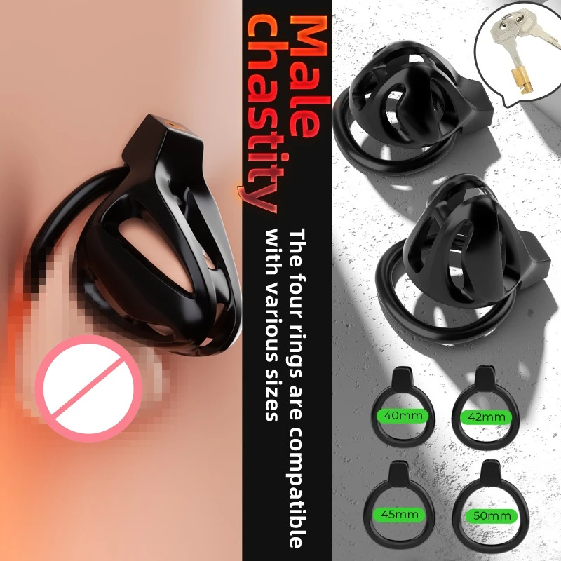 أقفال القضيب للذكور، أقفاص العفة، عناصر غير مرئية للخروج لدعائم ارتداء القضيب، قيود قفص العصافير، منتجات للبالغين