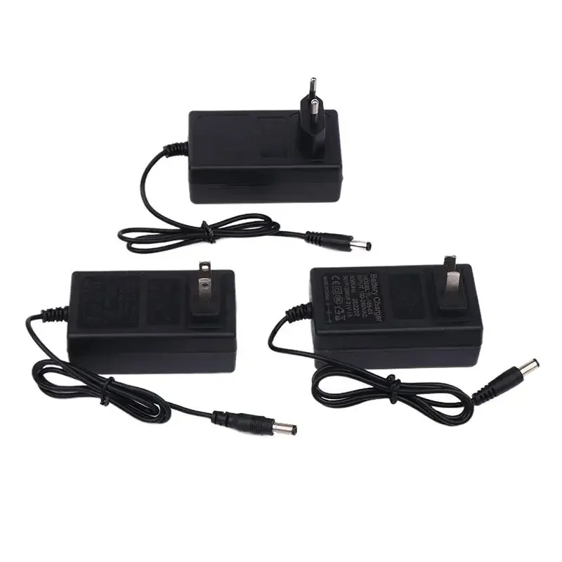 21v Lithium Battery Charger 1A For 18v ​​Electric Drill Intelligent Power Adapter EU US Plug Transformer 5-string Charger