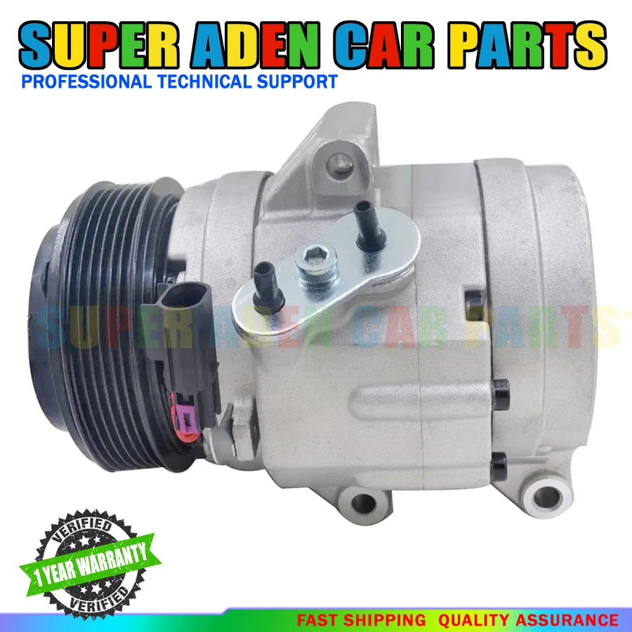 Compressor de Ar Condicionado para Carro Ford Fusion LINCOLN MERCURY 8E5Z19703A 6E5Z19703A 6E5H19D629BF 6E5H19D629CA CS20034 CS20037 6PK