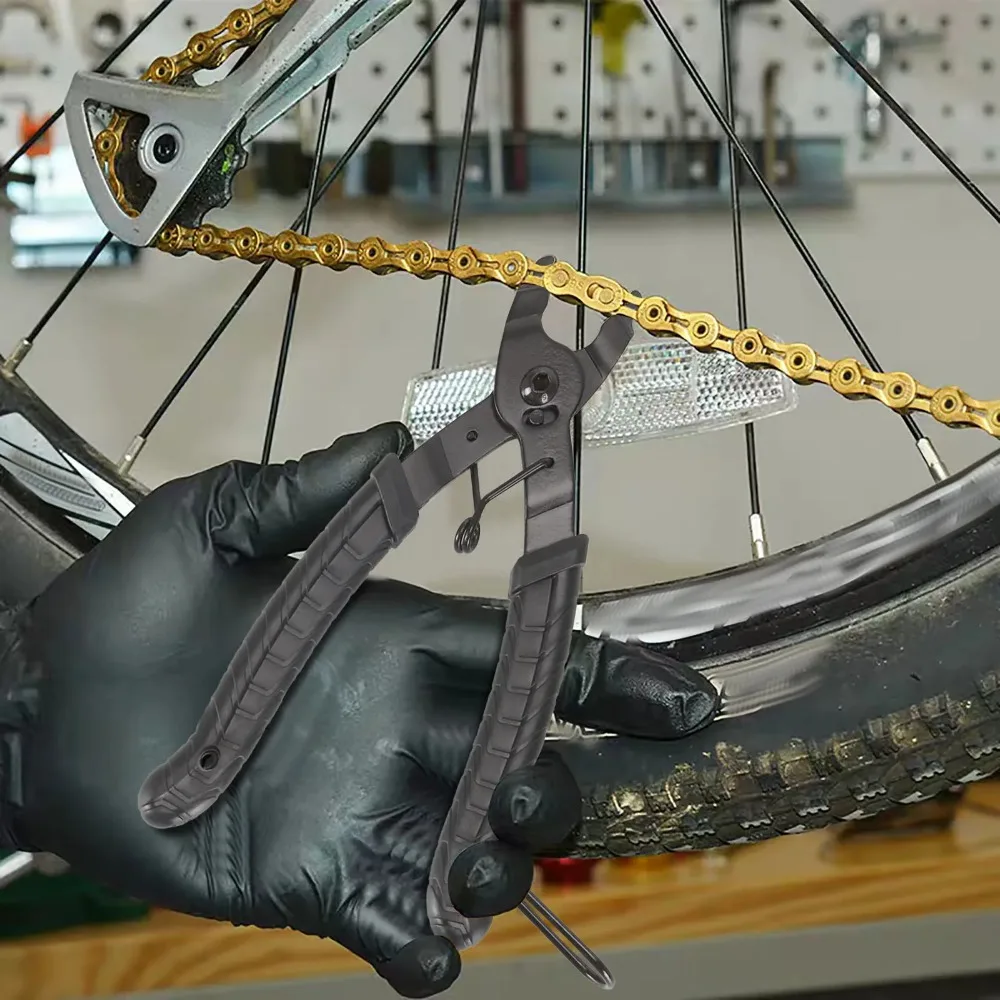 2pcs Bicycle Chain Disassembly Tool Quick Release Multi Link Plier Buckle Cycling Chain Cutting Pliers Dual-purpose Tool