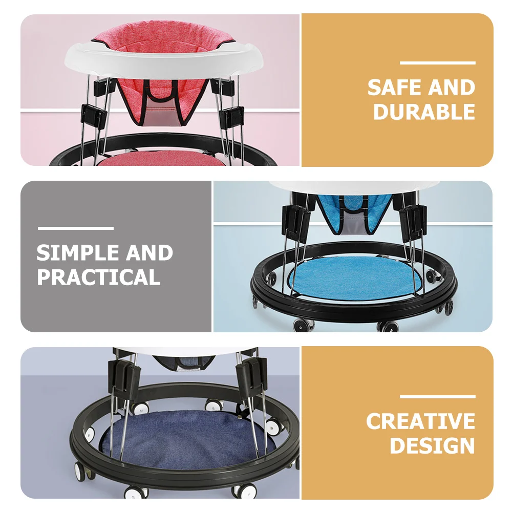 2 Buah Bantalan Kaki Perlengkapan Baby Walker untuk Walker Meningkatkan Kenyamanan dan Relaksasi Mudah Dipasang dan Dilepas Sempurna untuk Orang Tua dan