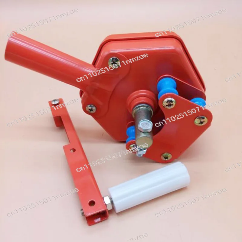 

Hand Crank Greenhouse Film Roll-Up, Manual Side Film Winder for Vegetable Greenhouse Ventilation System