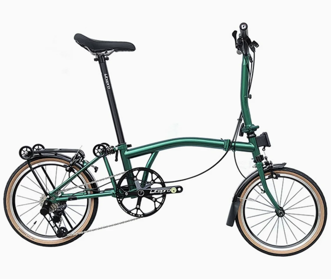 Hot Sale  Aluminum Alloy Frame 20 Inch 9 Speed  Fold 100kg Load Capacity Light Weight Folding Bike