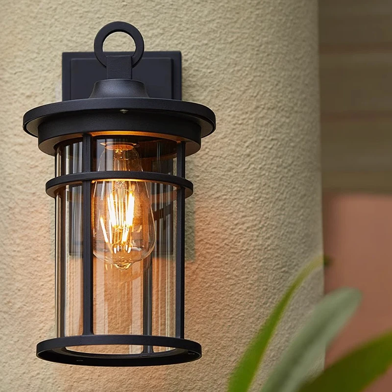 Vodotěsný zeď lampa moderní outdoorové vila chod obchodní dům sad lampa chod jednoduchý balkon dveře besídka exteriér zeď lampa