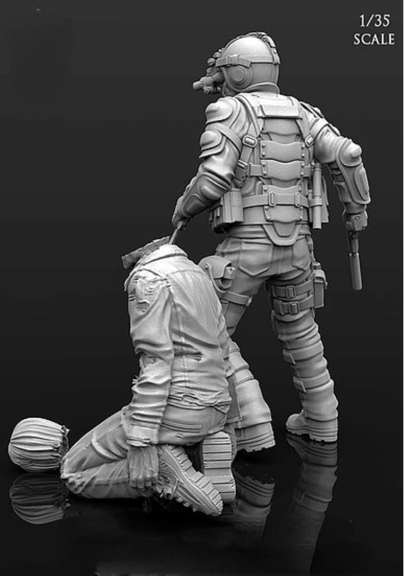 1/35 Scale Die Cast Resin Figure Assembly Kit DIY Kit Stalker Unpainted Free Shipping Resin Model Kit