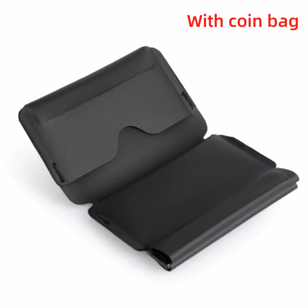 

Новый самозакрывающийся кошелек для монет, ультралегкий складной кошелек с магнитной застежкой, мини-чехол EDC