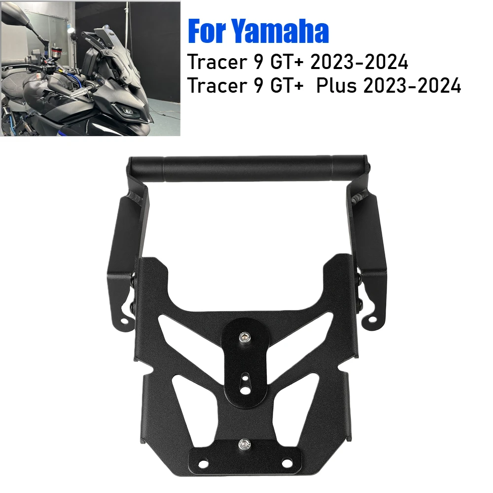 For YAMAHA Tracer 9GT+ Plus Tracer9gt Plus Tracer 9 GT+ 2023 2024 GPS Navigation Phone Holder Cellphone Bracket Extension Holder