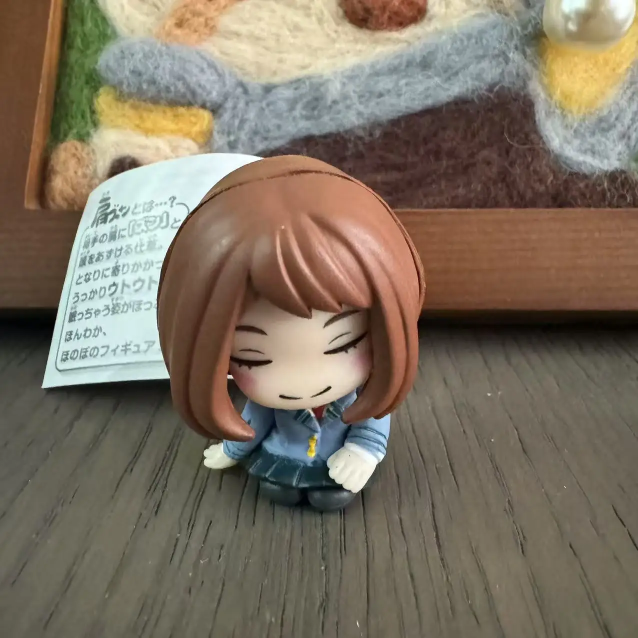 ของแท้ Gacha Scale รุ่น My Hero Academia Midoriya Katsuki Todoroki ไหล่ไหล่ Sleep Series Action Figure ของเล่น