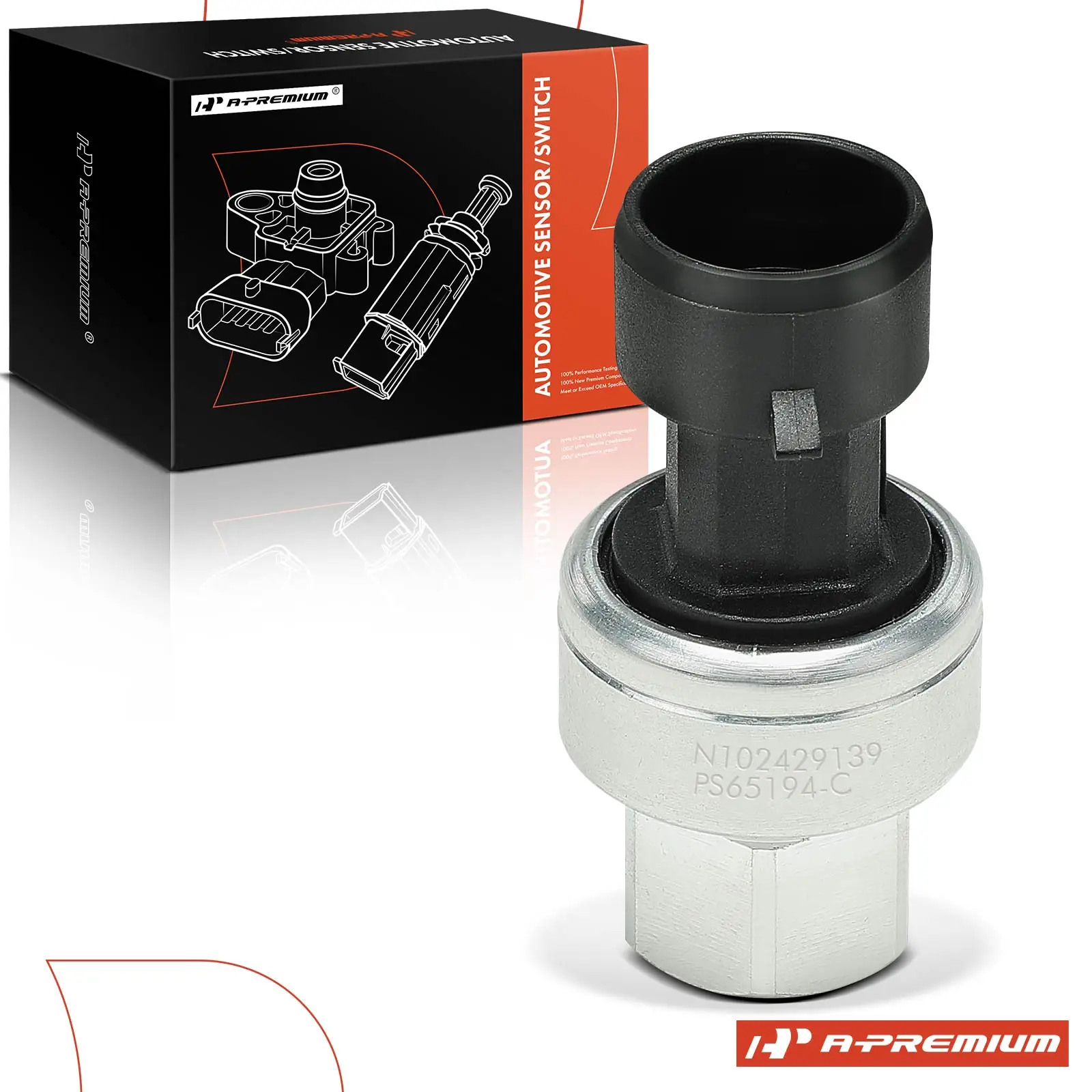 A-Premium HVAC Pressure Transducer Pressure Switch for Chevy Corvette Buick Regal Pontiac