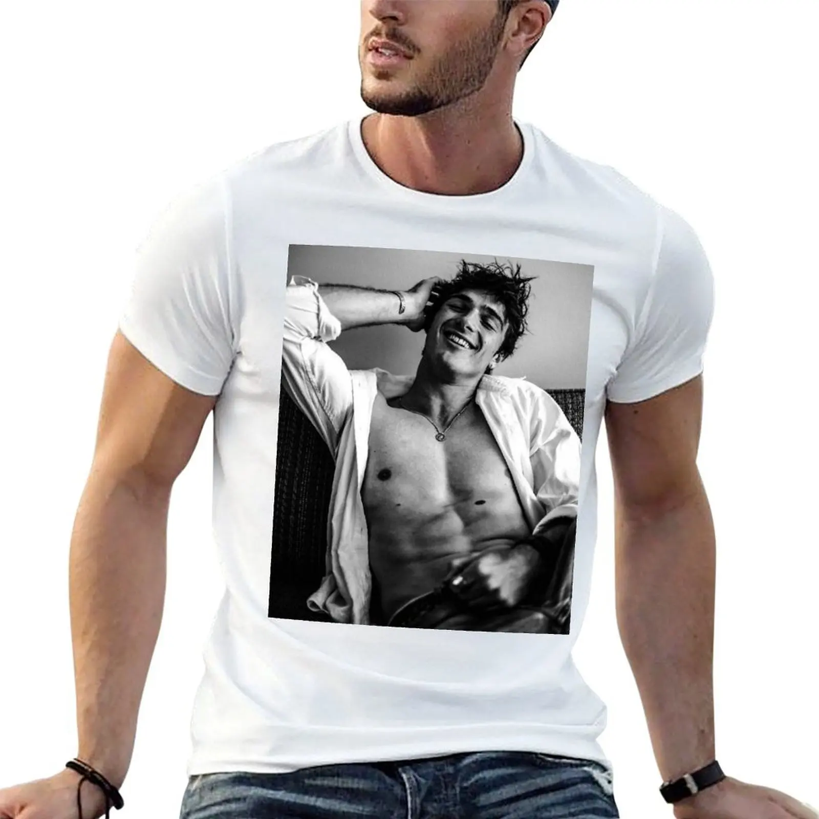 jacob elordi model T-Shirt summer 2026 topping mens designer clothes