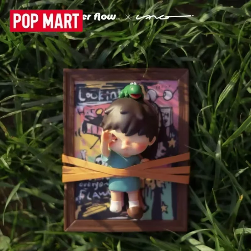 

POPMART Hirono LISTENING SAYING SEE Series слепая коробка-сюрприз Mystery Box милые аниме фигурки украшения фигурки