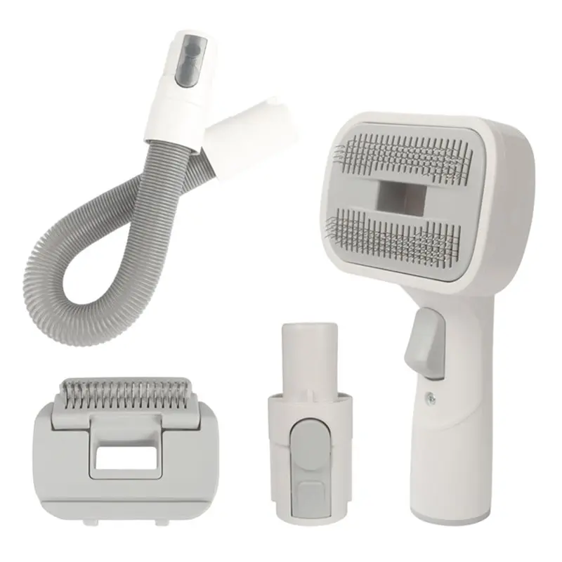 

AC93-Fur Cleaning Pet Grooming Hair Brush Extended Hose For Dyson V7 V8 V10 V11 V15 Dog Cat Shedding Tool