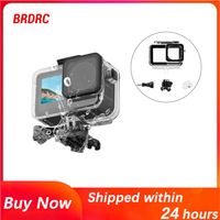 BRDRC Dive Housing For DJI Osmo Action 5 Pro 4 3 Camera,Waterproof Case for Underwater Shooting 4K Recording, Touchscreen Access
