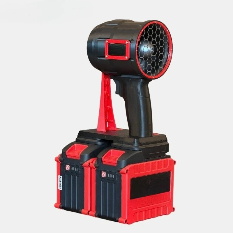 80mm Large Ducted Turbo Fan 4.5KG Thrust Handheld Powerful Blower for Car Water Drying Snow Dust Cleaning