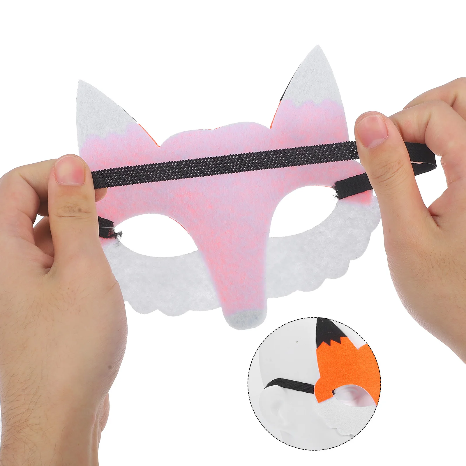

3Pcs Animal Mask Non-Woven Fabric Party Masks Halloween Costume Kids Party Cartoon Animal Favor Animals Mask Cosplay Mask,
