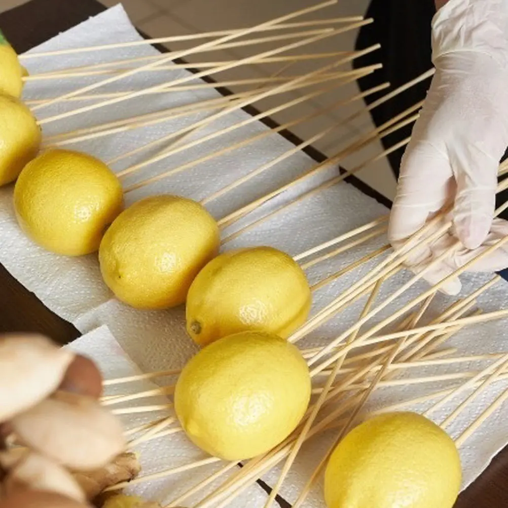 

120 шт. бамбуковых палочек для фиксации букетов, для самостоятельного оформления цветочных композиций, свадеб, Дня святого Валентина, держателей номеров на столы для вечеринок