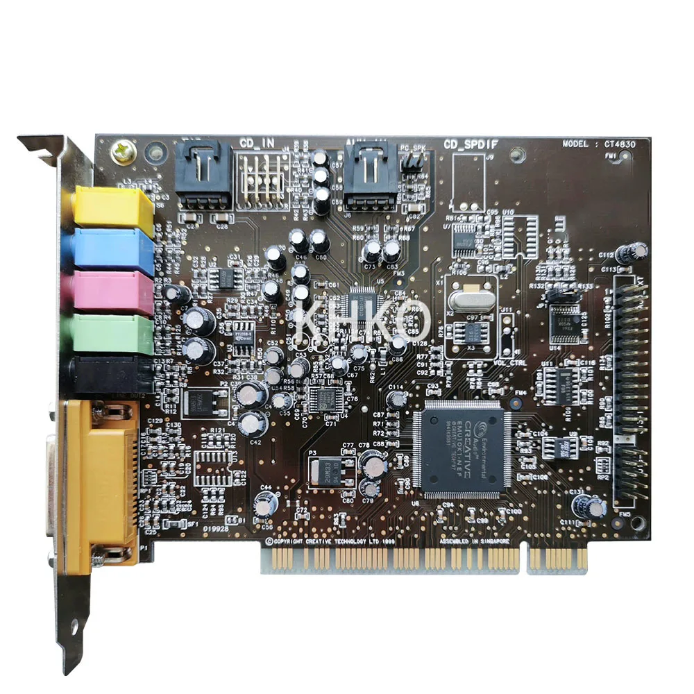 

Оригинальная звуковая карта CT4830 PCI + звуковая карта MIDI 4,1, звуковая карта CT4830, Ksong KX UC Mix, поддержка Win7