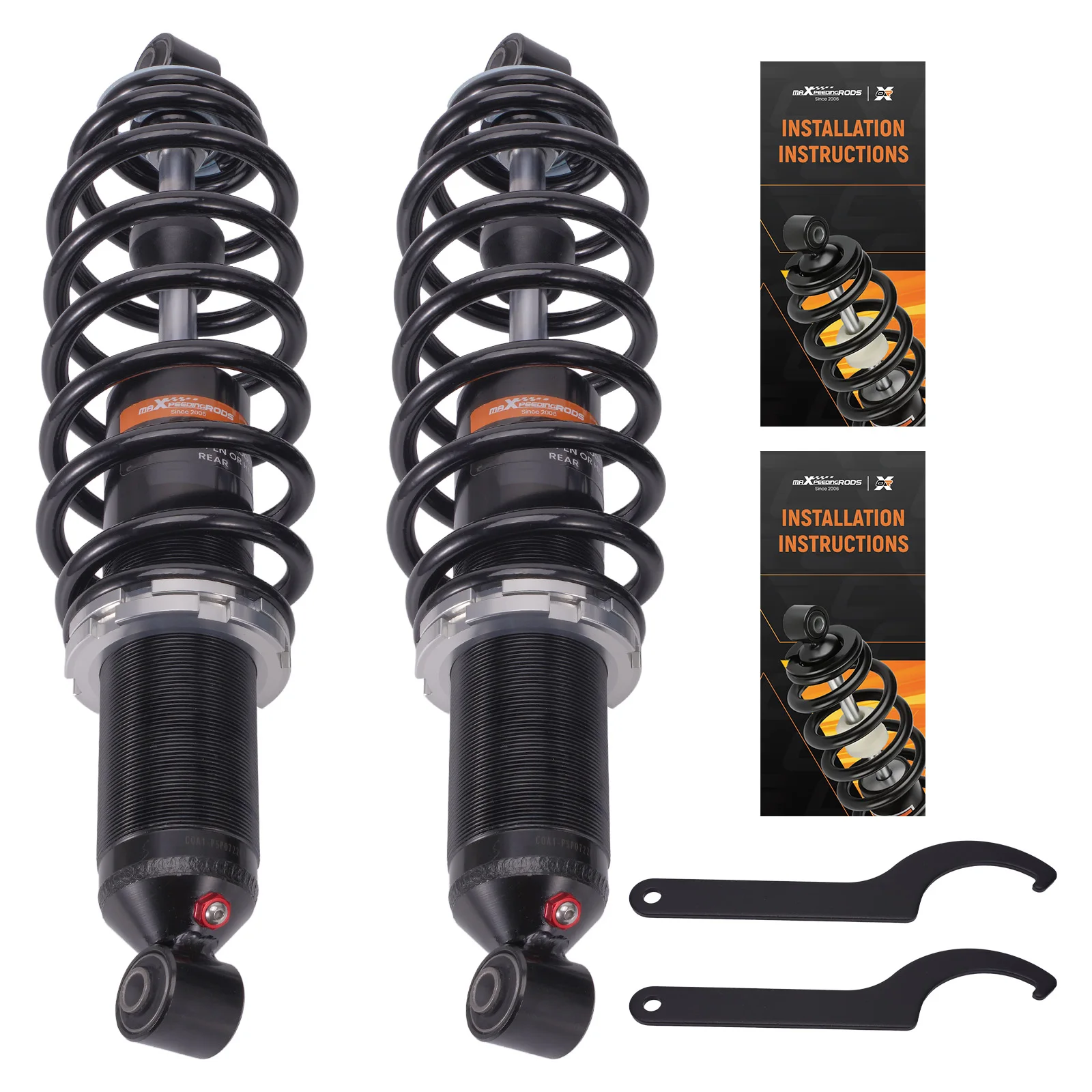 

Rear Shocks Strut Absorber Kit for Polaris Sportsman 570 2014-2025 4X4