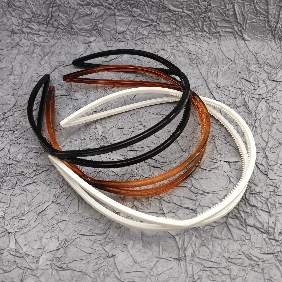 1/3 PCS Oval Stirnband Elastische Haar Hoops Frauen Stirnbänder Haarband Mädchen Mode Koreanische Kopfbedeckungen Kaffee Zubehör – Detail 3