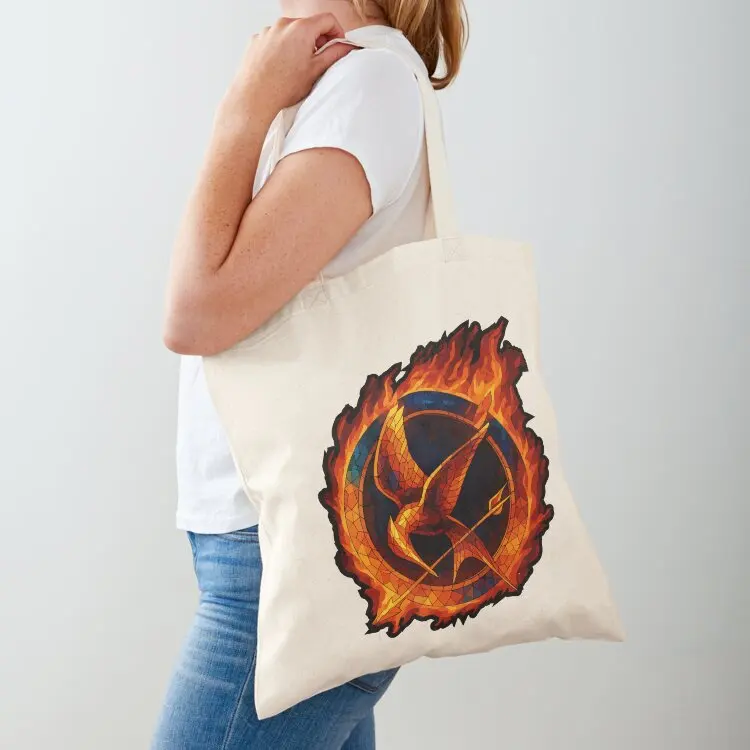

the 74th annual hunger games Tote Bag Handbags women Women's shopping bag Canvas shoulder bag shopper woman