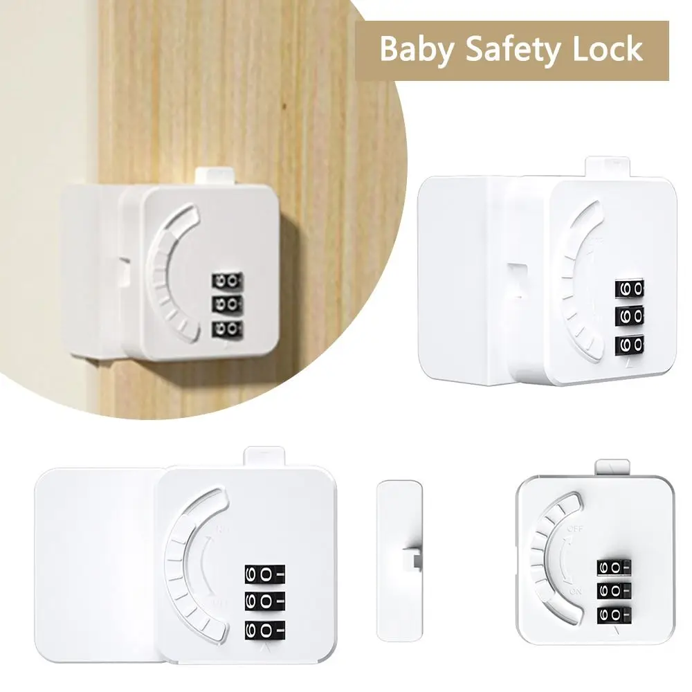 Multifunction Strong Fixation Safety Lock Unisex Protection Digital Password Cabinet Lock Window Lock Home