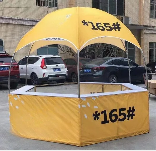 

Dome Kiosk Canopy Tents Trade Show Hexagon Promotional Dome Tent