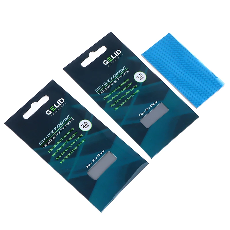 TR 1pc new GELID 15W/MK Thermal Pad CPU/GPU Graphics Motherboard Silicone Grease Pad Heat Dissipation Silicone Pad