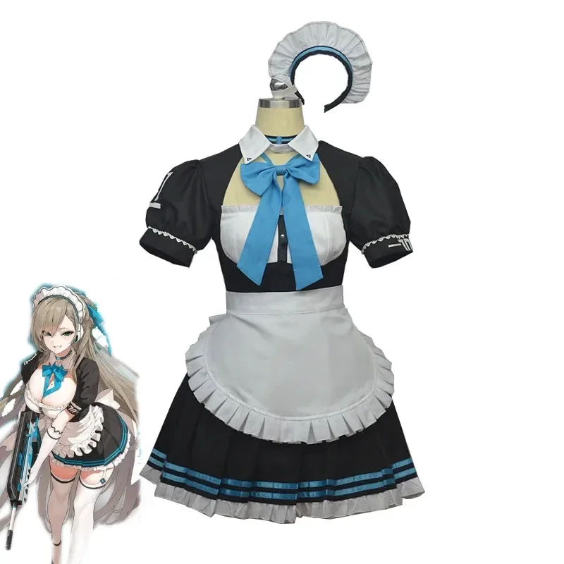 

Blue Archive Itinose Asena Maid Cosplay Costume Anime Clothing Full Outfit