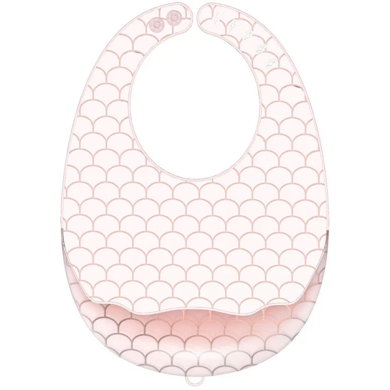 1PC Lunch Apron Toddler Silicone Bibs Baby Kids Girl Boys Waterproof Saliva Solid Feeding Bib baby Silicone Bib Aprons