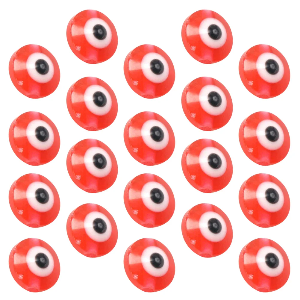 

100 Pcs Plastic Eyeball Charm Pendant for DIY Necklace Bracelet Earrings Jewelry Making Supplies Beads Pendants
