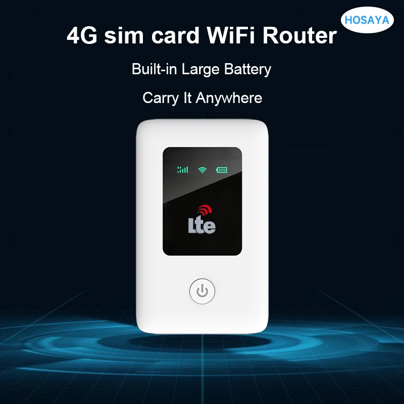 

4G router Wireless lte wifi modem Sim Card Router MIFI pocket hotspot built-in battery portable WiFi